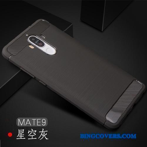 Huawei Mate 9 Alt Inklusive Beskyttelse Silikone Anti-fald Trend Grå Etui