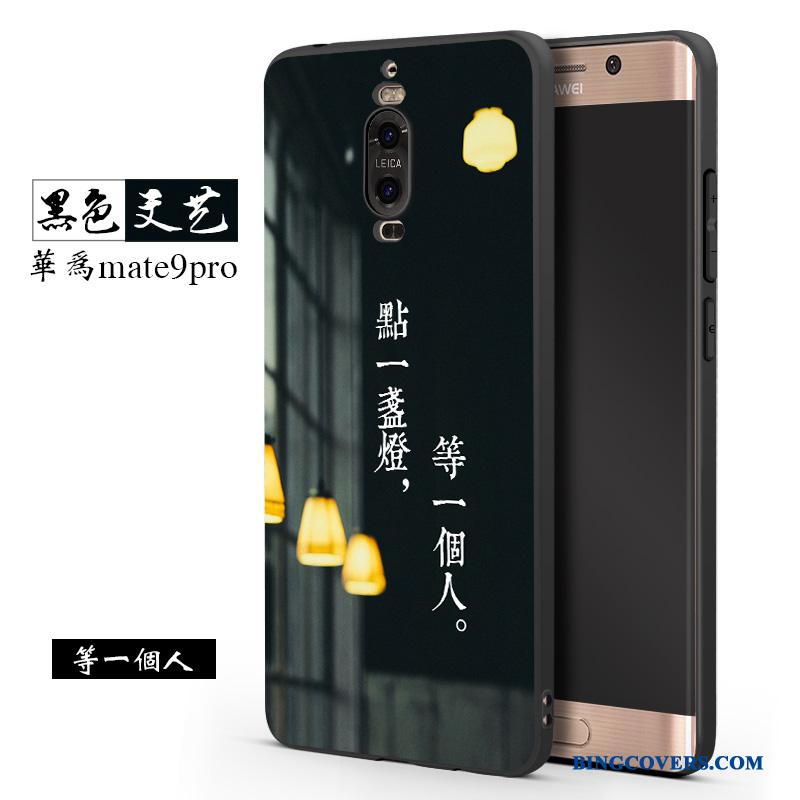 Huawei Mate 9 Pro Cover Trend Af Personlighed Kreativ Nubuck Telefon Etui Blød
