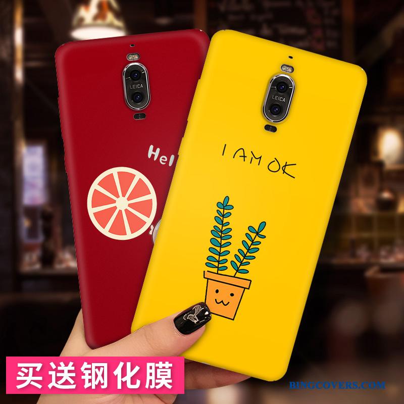 Huawei Mate 9 Pro Gul Silikone Kreativ Hård Af Personlighed Telefon Etui Alt Inklusive