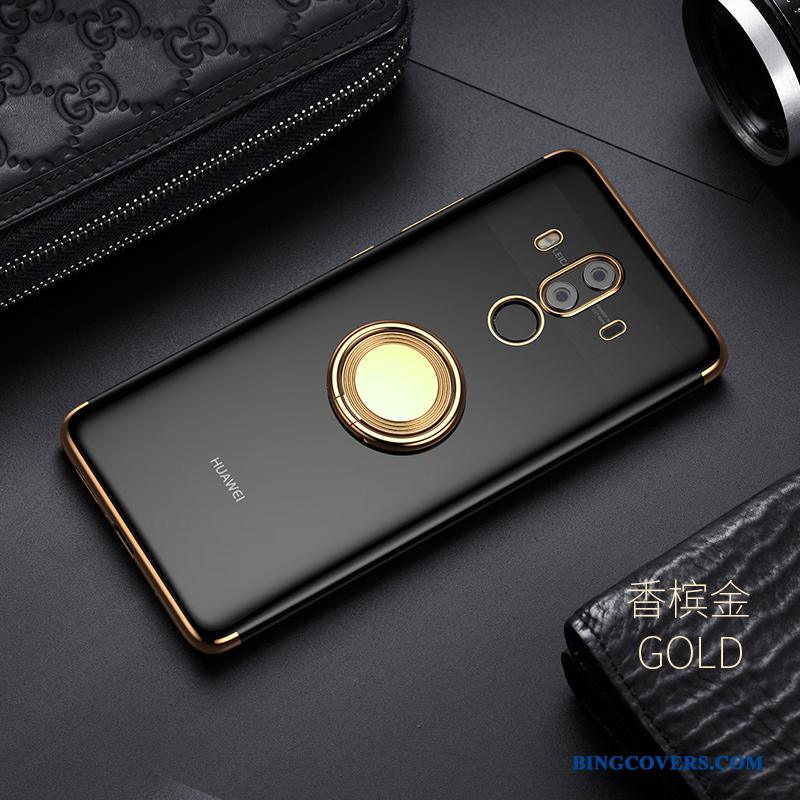 Huawei Mate 9 Telefon Etui Guld Cover Gennemsigtig Anti-fald Trendy Silikone
