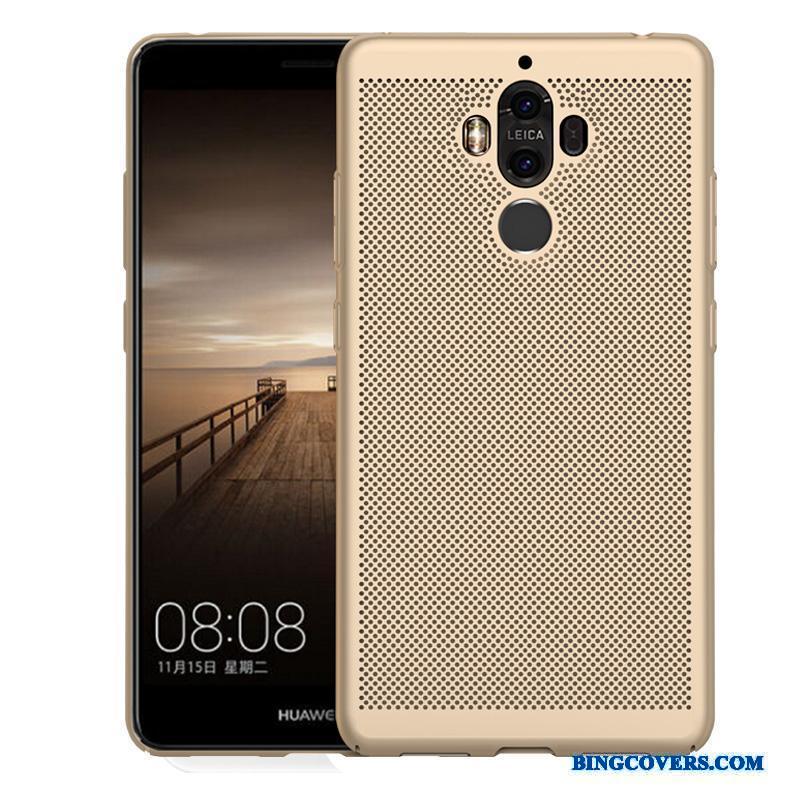 Huawei Mate 9 Udstrålende Vind Cover Guld Tynd Alt Inklusive Telefon Etui