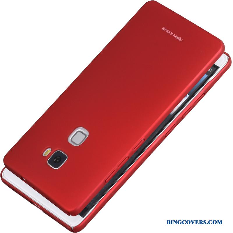 Huawei Mate S Cover Nubuck Alt Inklusive Rød Telefon Etui Tynd Silikone