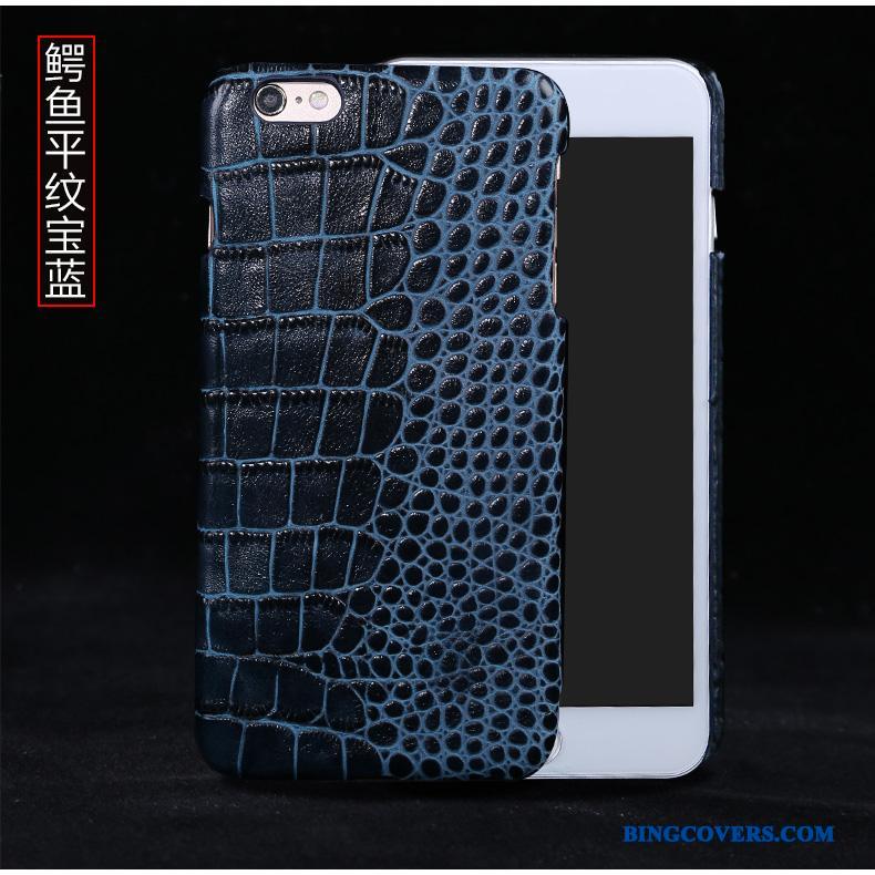 Huawei Nova Lædertaske Cover Anti-fald Bagdæksel Blå Beskyttelse Telefon Etui