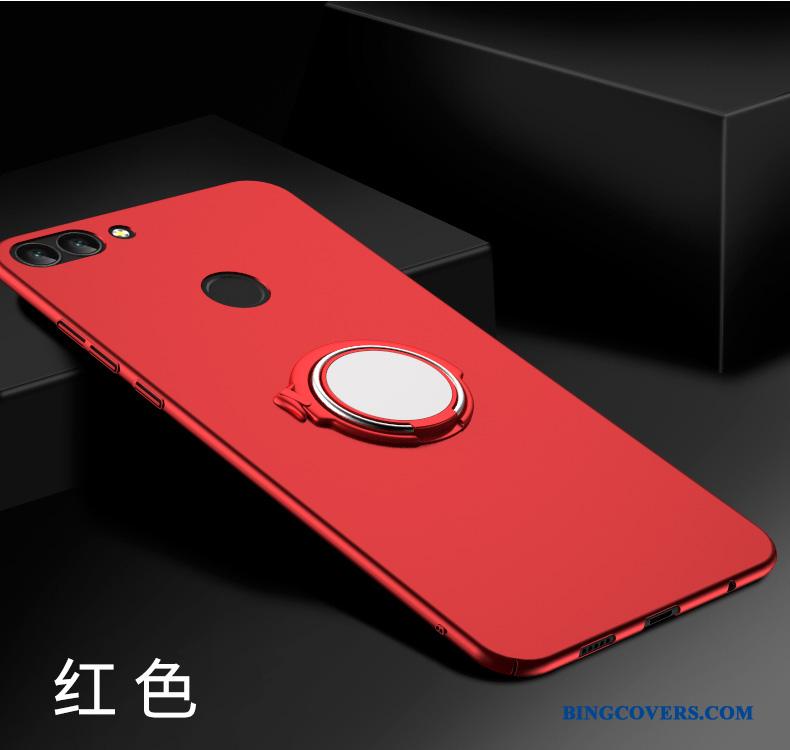 Huawei P Smart Etui Beskyttelse Rød Anti-fald Silikone Hård Nubuck Cover