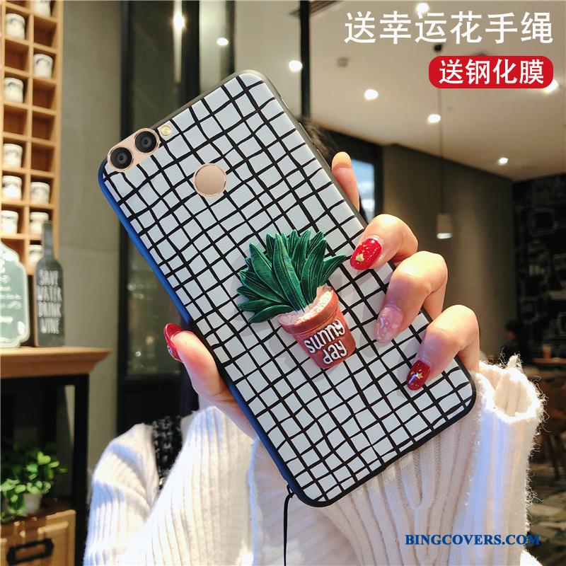 Huawei P Smart Trend Blød Beskyttelse Cover Grøn Etui Silikone