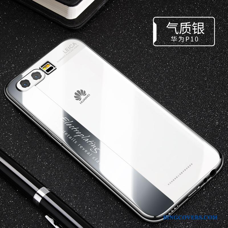 Huawei P10 Gennemsigtig Cover Anti-fald Blød Beskyttelse Etui Trend