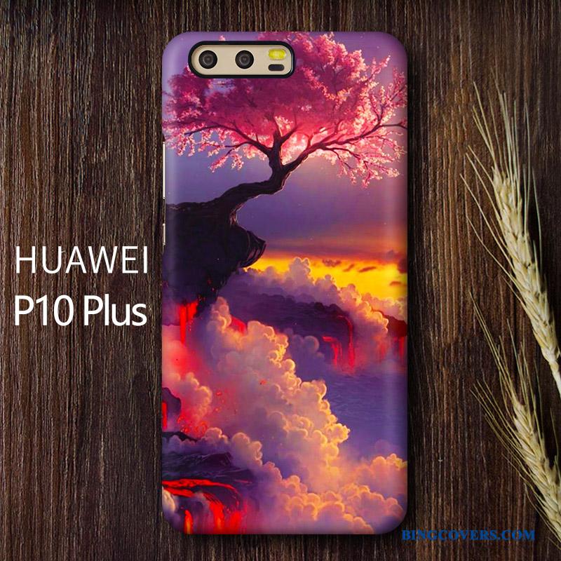Huawei P10 Plus Mobiltelefon Lilla Telefon Etui Kreativ Hård Af Personlighed Beskyttelse