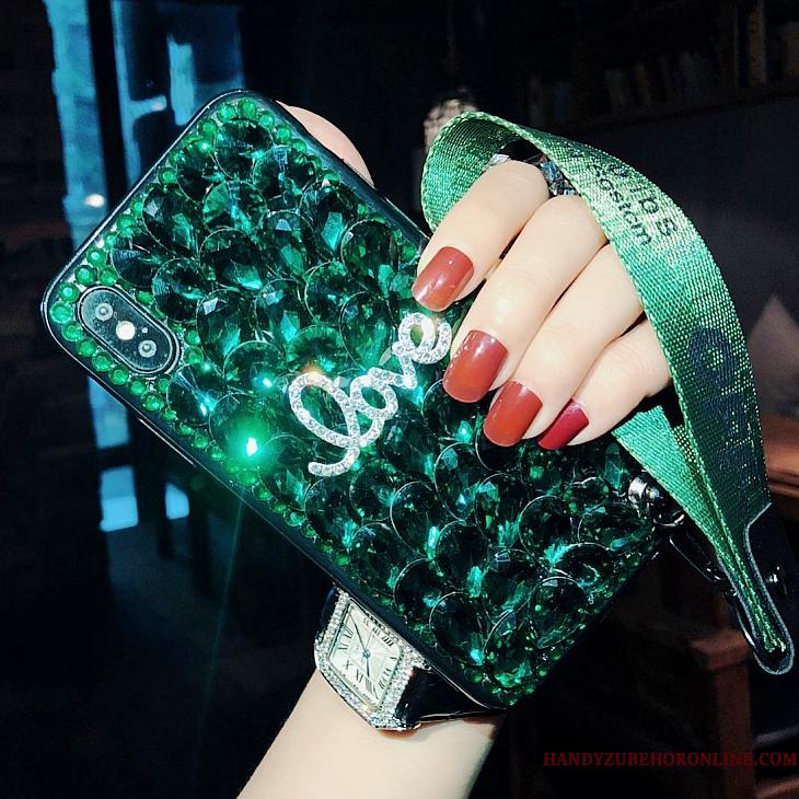 Huawei P20 Lite Etui Af Personlighed Trendy Net Red Ny Luksus Elegante Grøn