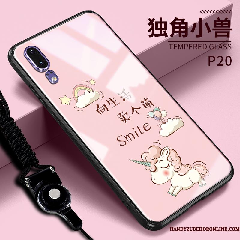 Huawei P20 Ny Beskyttelse Telefon Etui Cover Anti-fald Kreativ Silikone