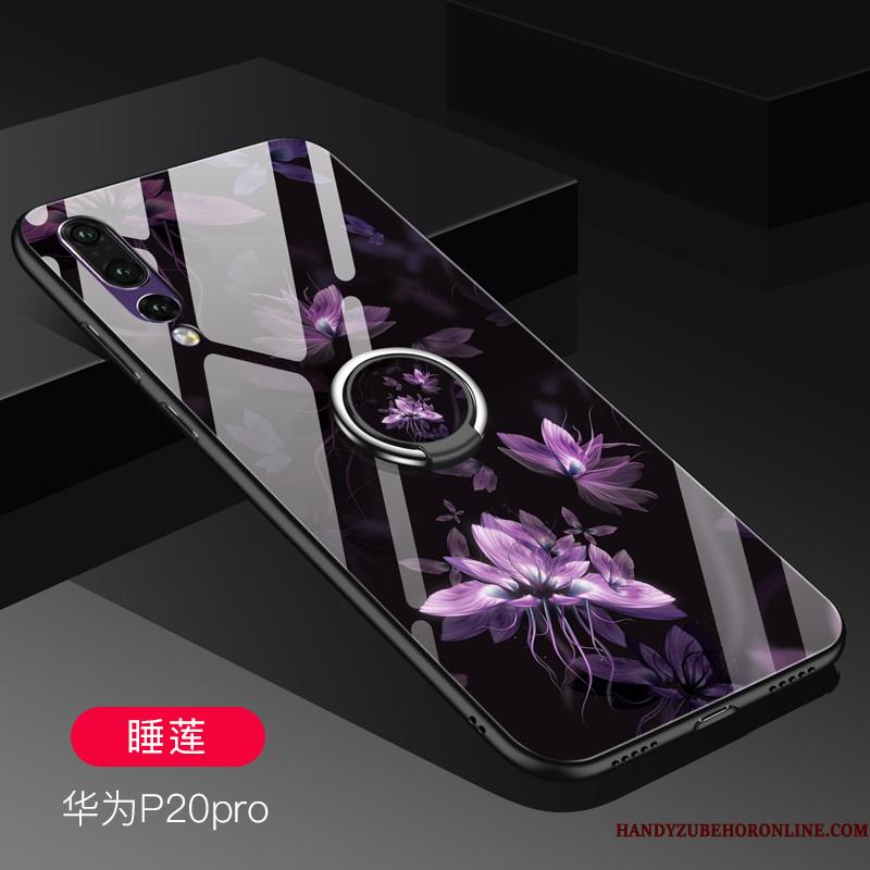 Huawei P20 Pro Etui Af Personlighed Trend Beskyttelse Cover Glas Anti-fald Smuk