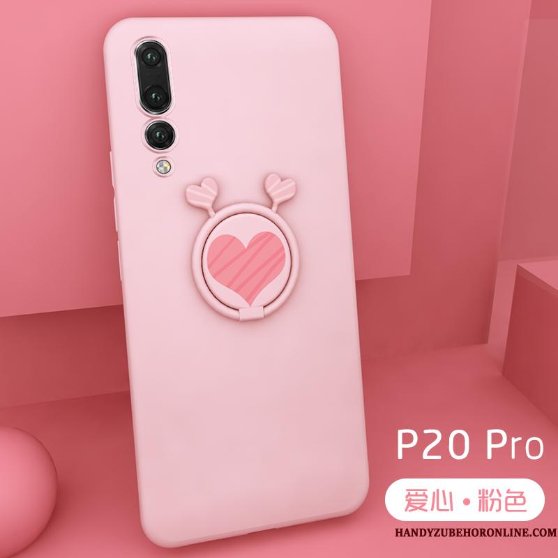 Huawei P20 Pro Telefon Etui Ny Anti-fald Silikone Cover Blød Cartoon