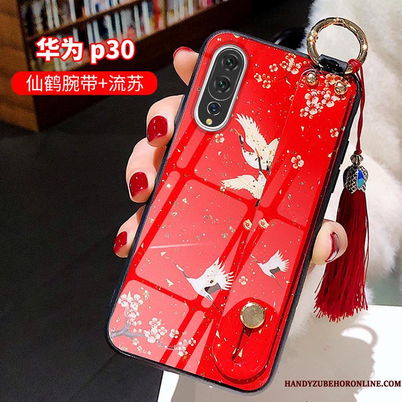 Huawei P30 Af Personlighed Kinesisk Stil Telefon Etui Tassel Kreativ Alt Inklusive Trend
