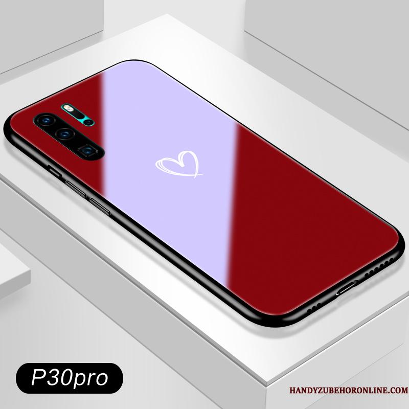 Huawei P30 Pro Kreativ Af Personlighed Anti-fald Elskeren Spejl Telefon Etui Alt Inklusive