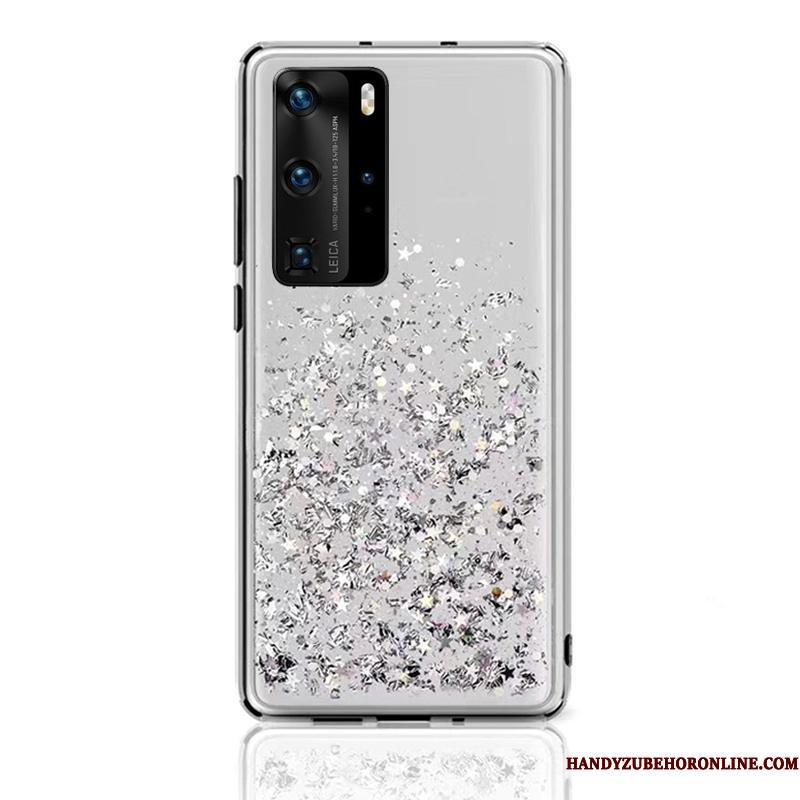 Huawei P40 Pro Blød Gennemsigtig Alt Inklusive Telefon Etui Gasbag Quicksand Anti-fald