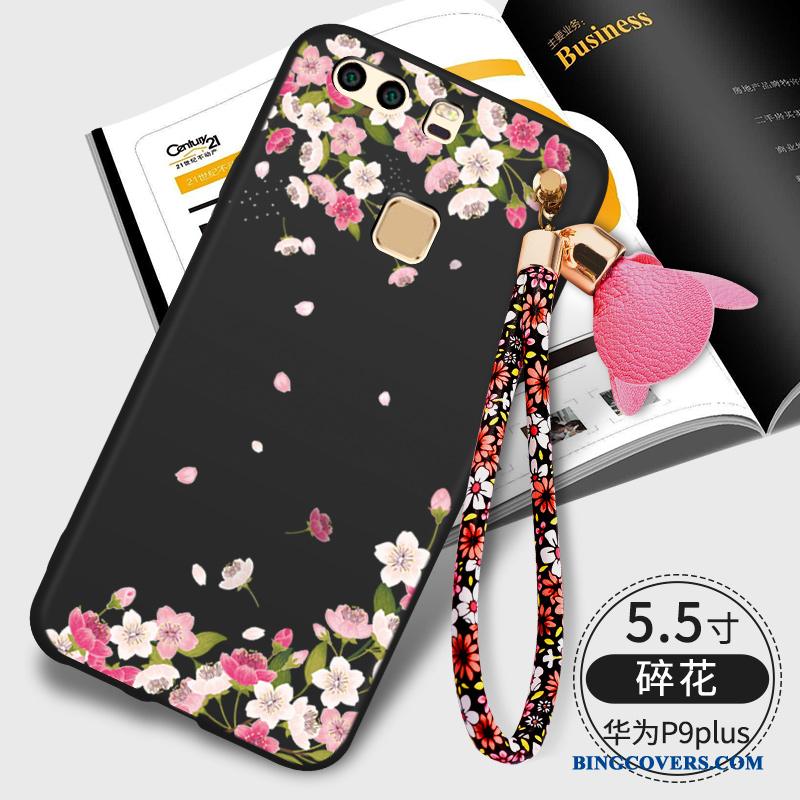 Huawei P9 Plus Blød Silikone Trendy Cover Sort Af Personlighed Telefon Etui