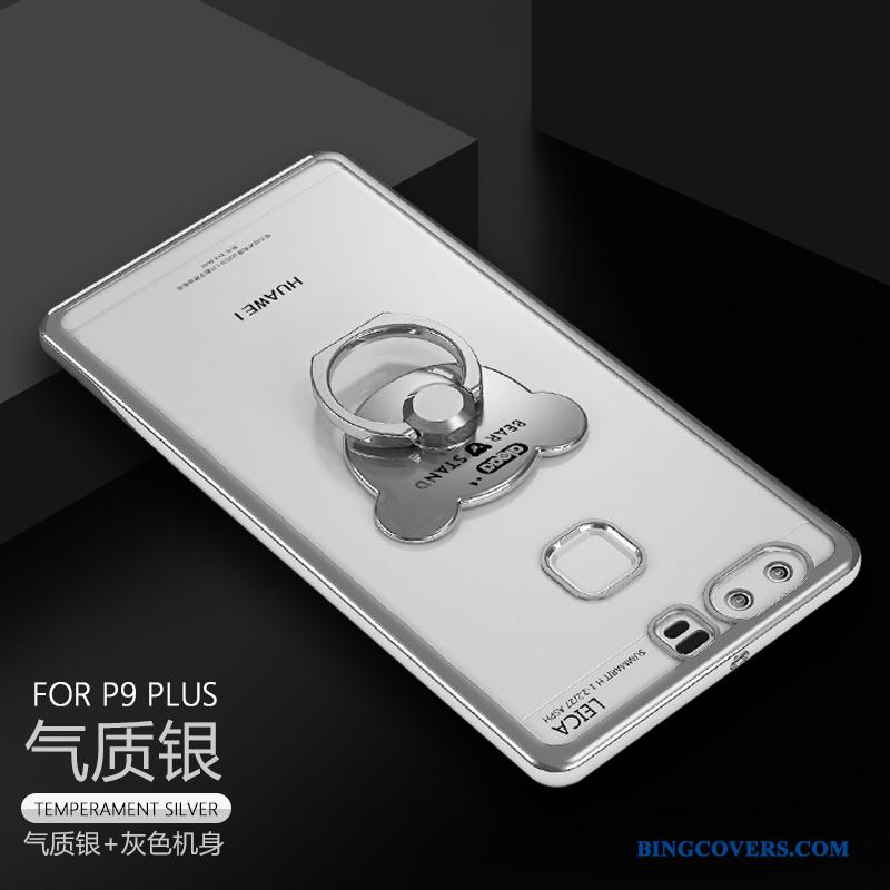 Huawei P9 Plus Etui Support Beskyttelse Sølv Spænde Tynd Blød Anti-fald