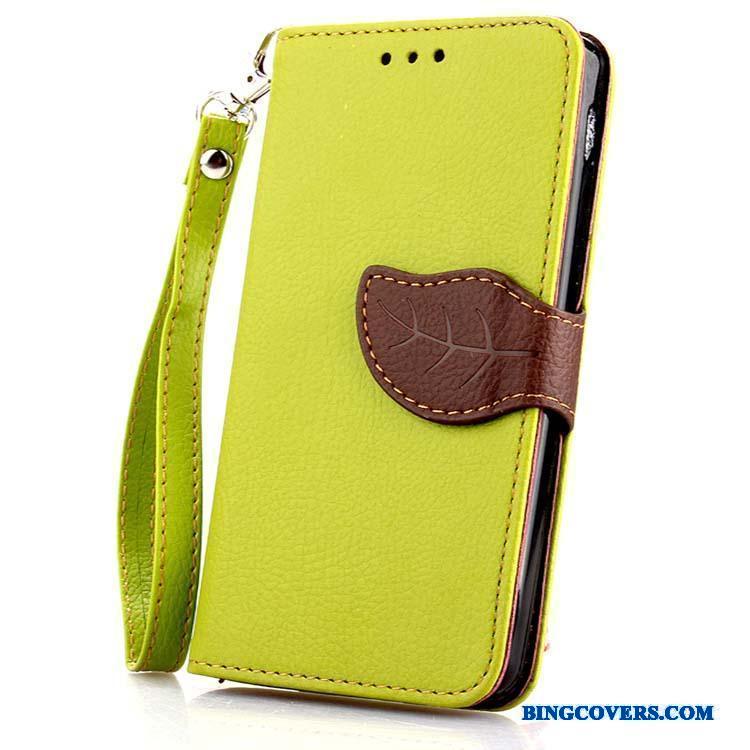 Lg Nexus 5x Telefon Etui Lædertaske Mobiltelefon Grøn Cover Beskyttelse Blød