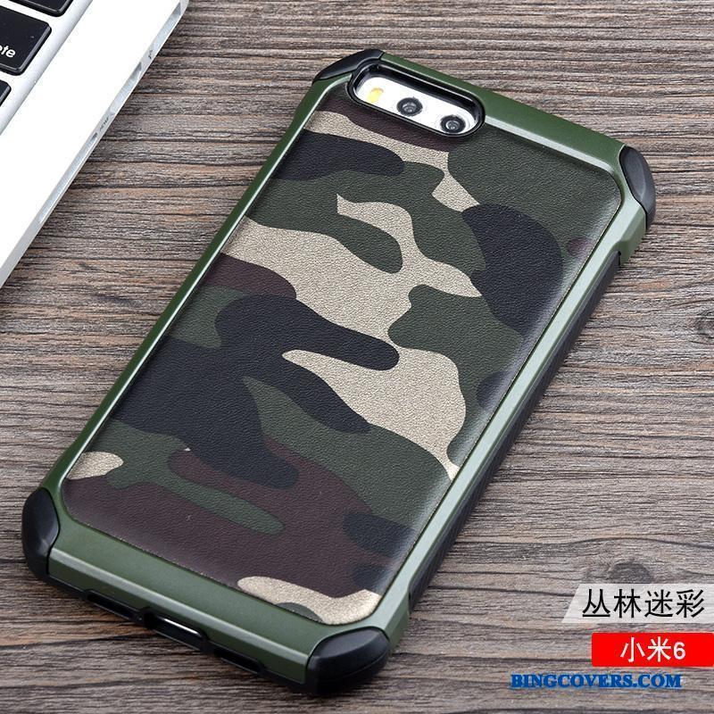 Mi 6 Etui Camouflage Ring Cover Silikone Mobiltelefon Lille Sektion Alt Inklusive