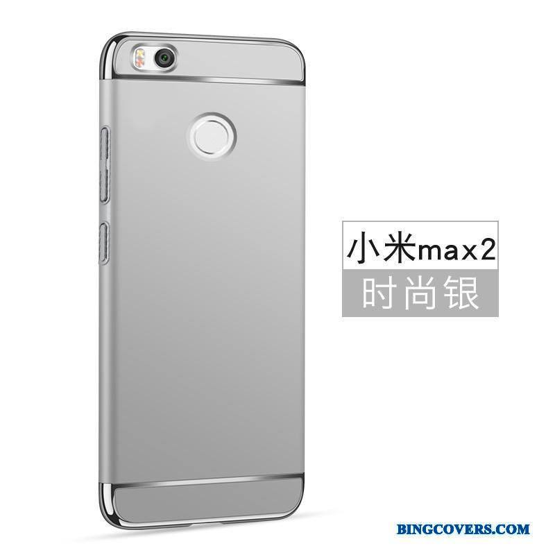 Mi Max 2 Sølv Anti-fald Cover Telefon Etui Lille Sektion Silikone Alt Inklusive