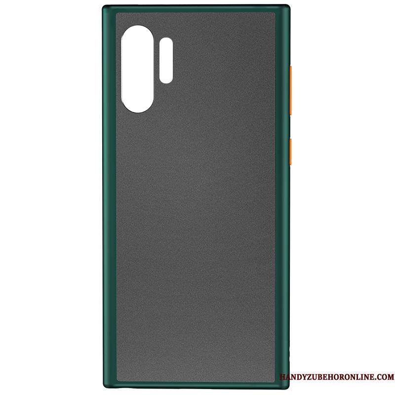Mi Note 10 Grøn Beskyttelse Anti-fald Mobiltelefon Etui Silikone Trendy