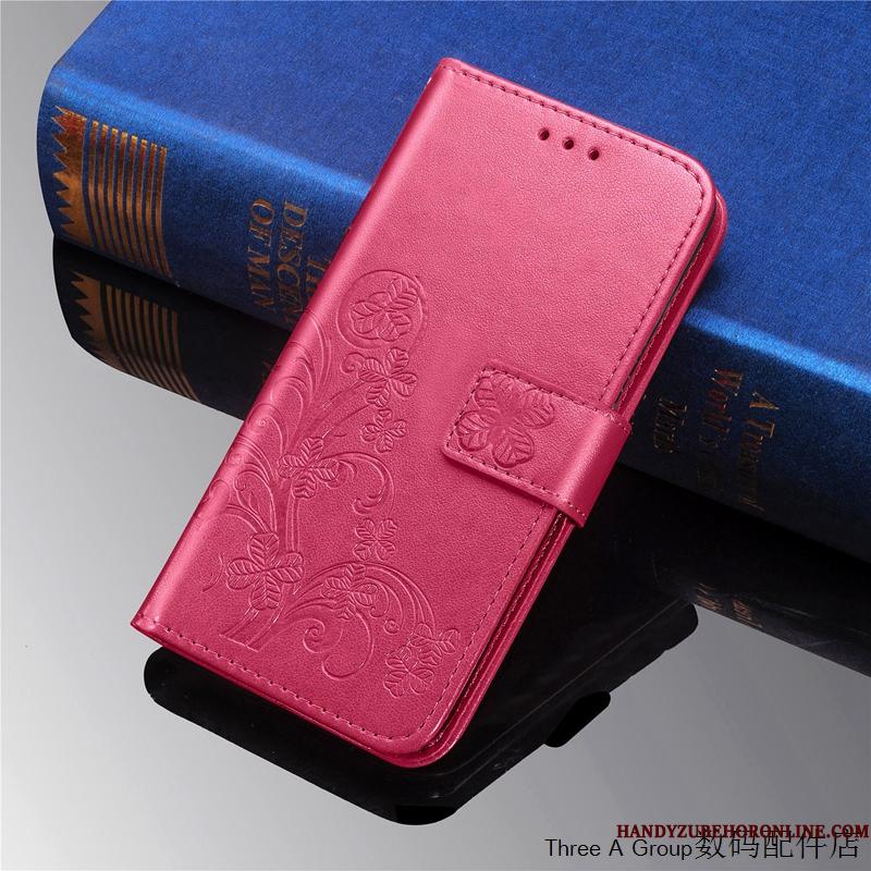Nokia 5.3 Telefon Etui Hængende Ornamenter Rød Silikone Lædertaske Folio Kort