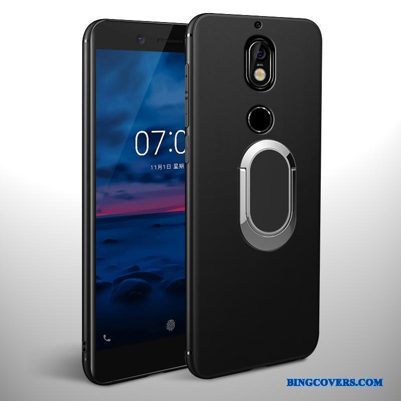 Nokia 7 Anti-fald Ny Nubuck Blød Telefon Etui Cover Silikone