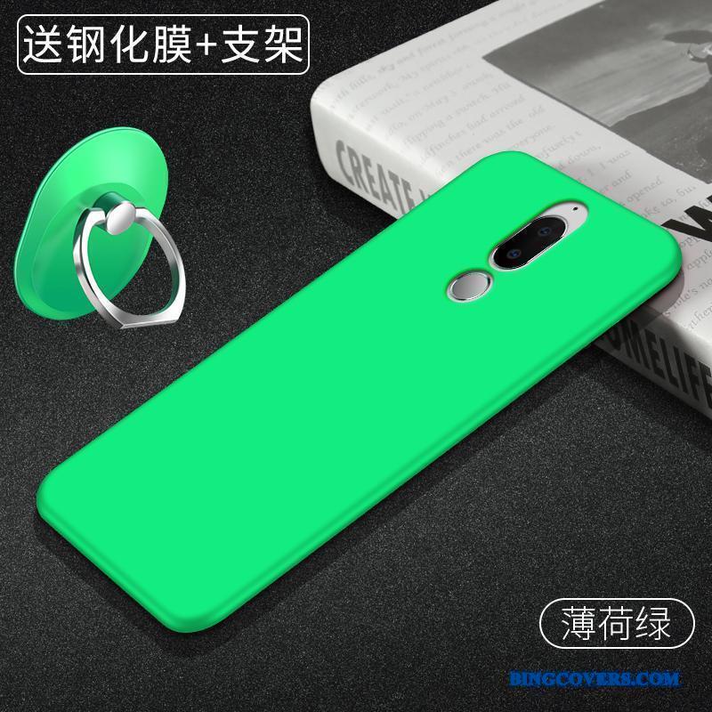 Nokia 7 Etui Beskyttelse Let Tynd Silikone Mobiltelefon Alt Inklusive Cover Grøn