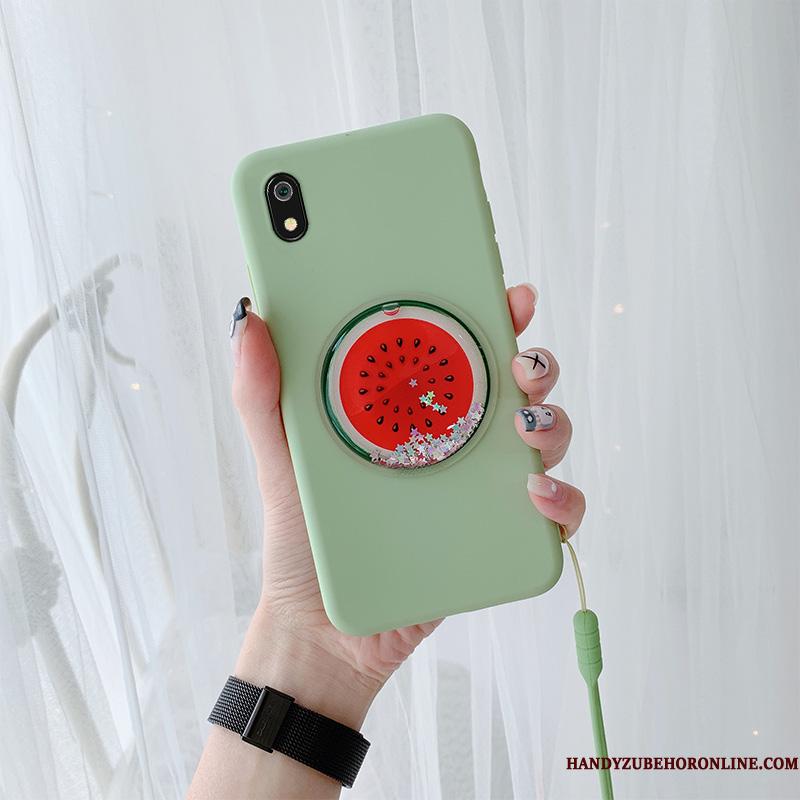 Redmi 7a Grøn Cover Beskyttelse Anti-fald Silikone Telefon Etui Alt Inklusive