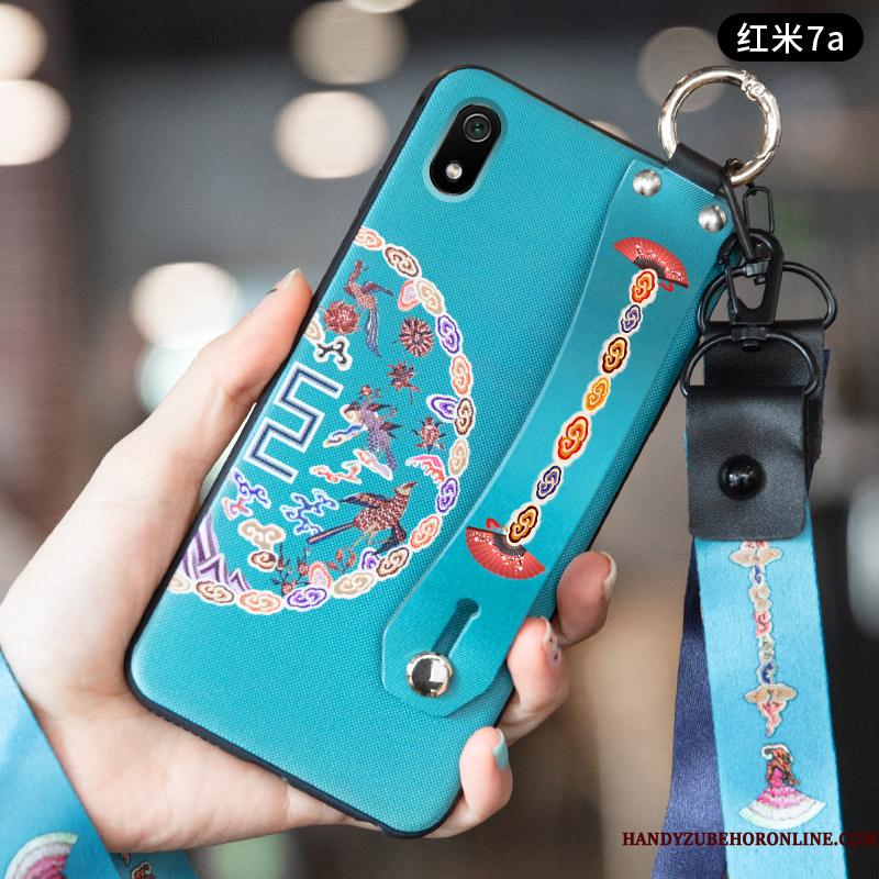 Redmi 7a Kinesisk Stil Etui Trend Anti-fald Lille Sektion Beskyttelse Telefon