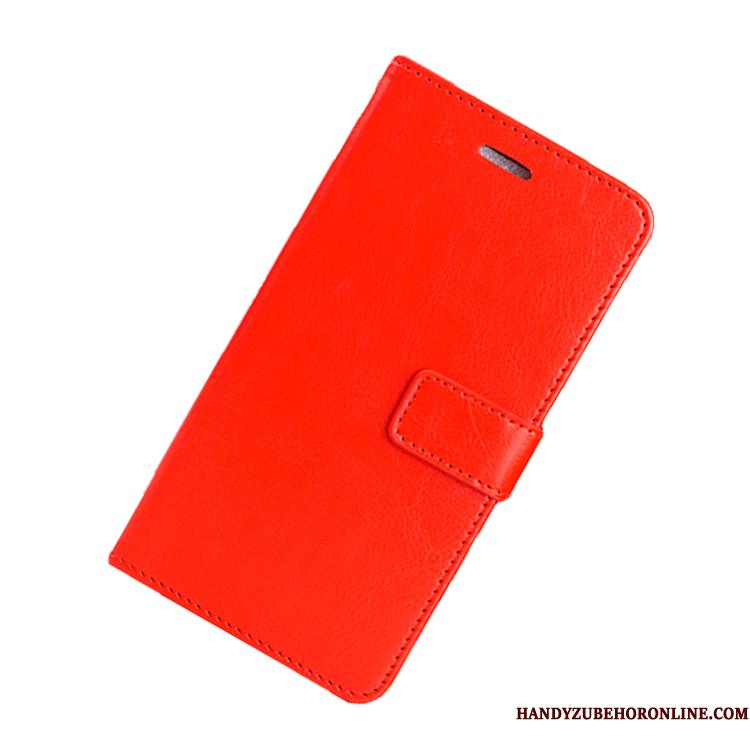 Samsung Galaxy A20e Etui Rød Stjerne Hængende Ornamenter Folio Beskyttelse Kort Tegnebog