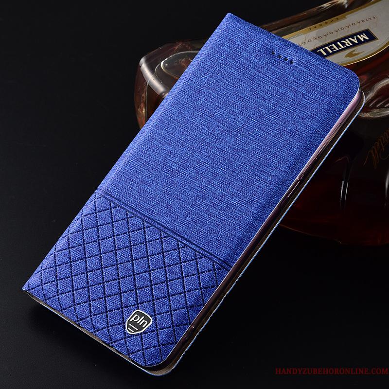 Samsung Galaxy A40 Blå Mesh Alt Inklusive Anti-fald Beskyttelse Telefon Etui Cover