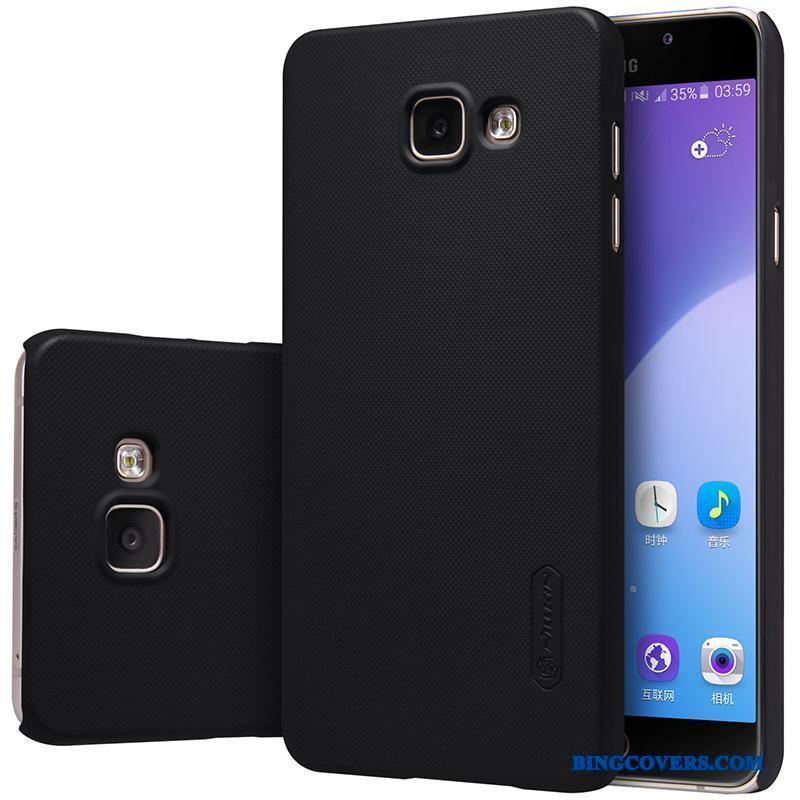 Samsung Galaxy A5 2016 Guld Beskyttelse Stjerne Cover Nubuck Trend Telefon Etui