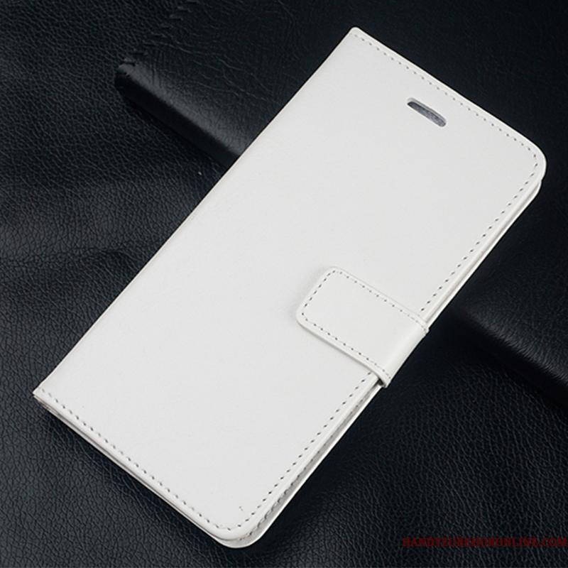 Samsung Galaxy A50 Folio Lædertaske Stjerne Telefon Etui Anti-fald Hvid
