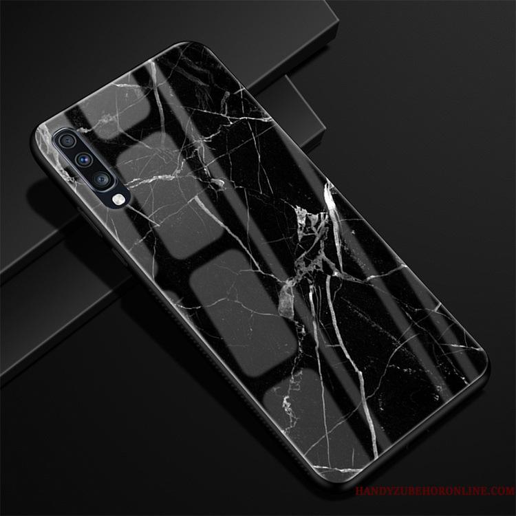 Samsung Galaxy A70 Cover Blød Stjerne Telefon Etui Glas Anti-fald Beskyttelse