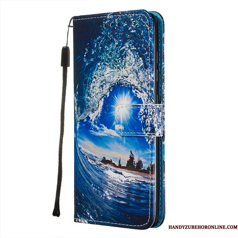 Samsung Galaxy A71 Etui Folio Stjerne Mobiltelefon Lædertaske Kort Blød Af Personlighed