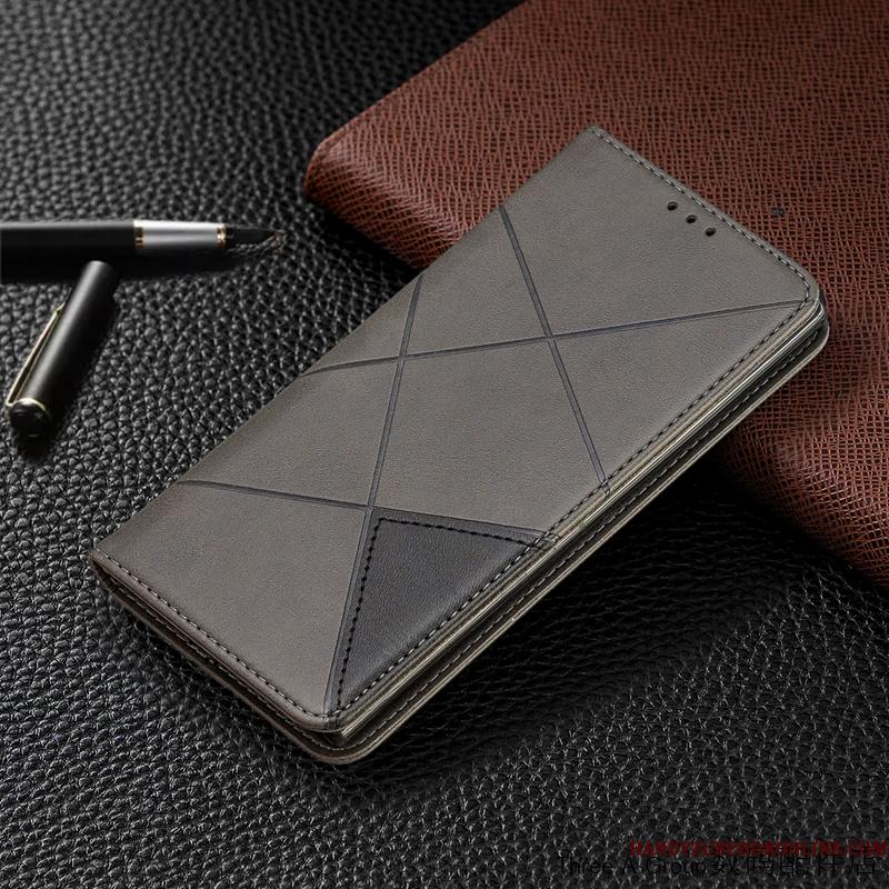 Samsung Galaxy Note 10 Etui Folio Beskyttelse Cover Grå Anti-fald Stjerne Alt Inklusive