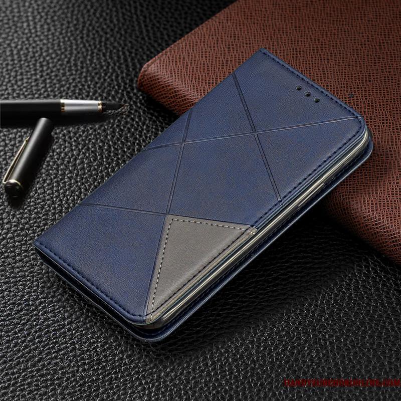 Samsung Galaxy Note 10 Lite Alt Inklusive Blå Folio Beskyttelse Cover Telefon Etui Stjerne