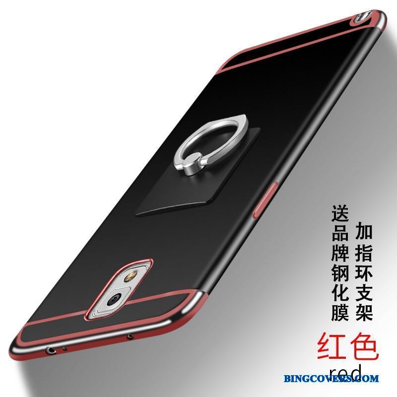 Samsung Galaxy Note 3 Etui Silikone Stjerne Beskyttelse Af Personlighed Alt Inklusive Nubuck Rød