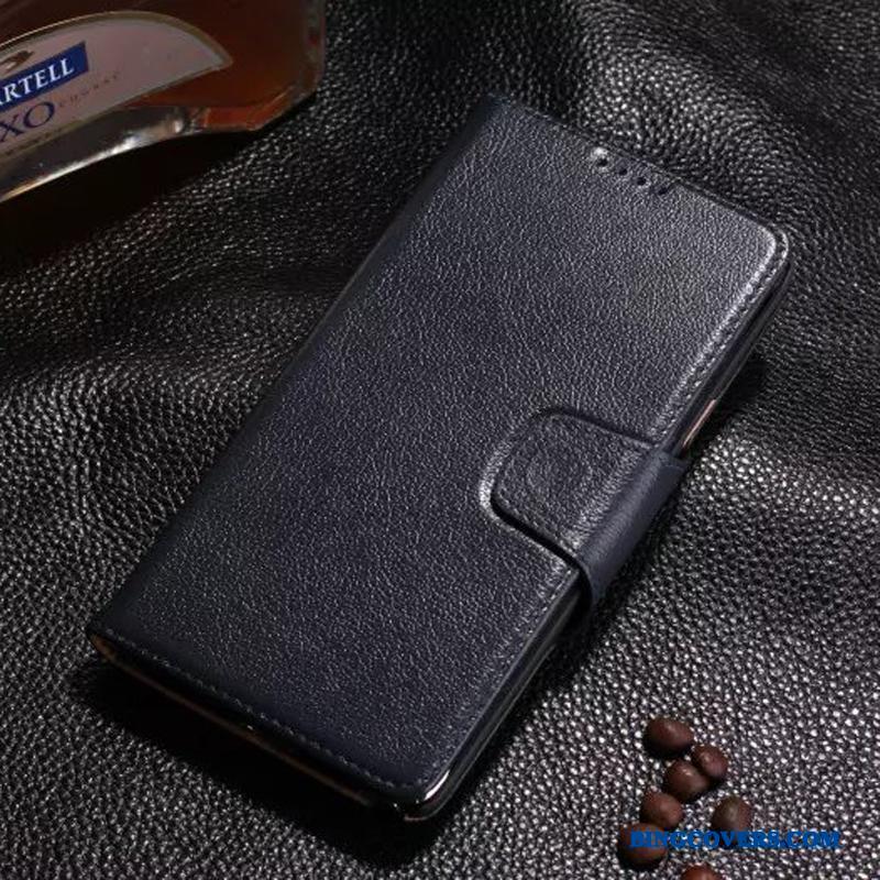 Samsung Galaxy Note 4 Lædertaske Beskyttelse Telefon Etui Mobiltelefon Clamshell Stjerne Ægte Læder