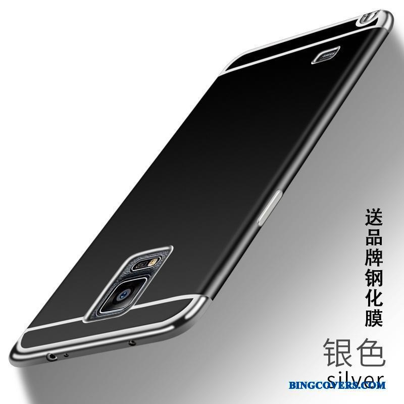 Samsung Galaxy Note 4 Telefon Etui Beskyttelse Alt Inklusive Af Personlighed Sølv Stjerne Nubuck