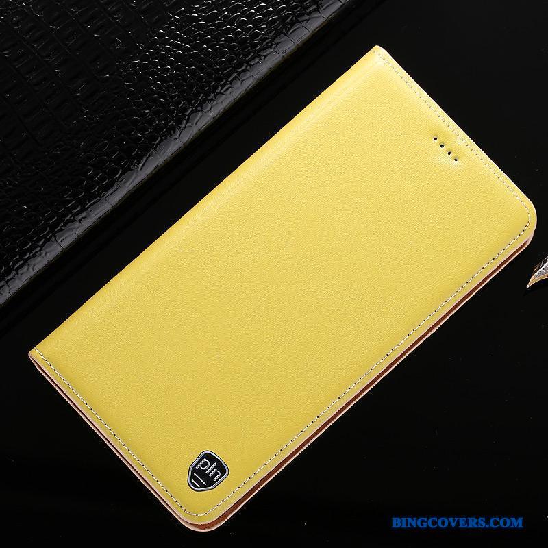 Samsung Galaxy Note 5 Mobiltelefon Ægte Læder Cover Telefon Etui Beskyttelse Stjerne Folio