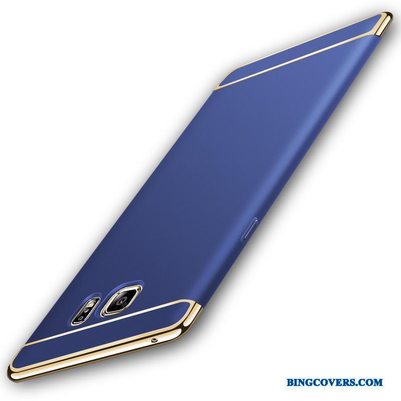 Samsung Galaxy Note 5 Ny Beskyttelse Af Personlighed Telefon Etui Stjerne Anti-fald Blå