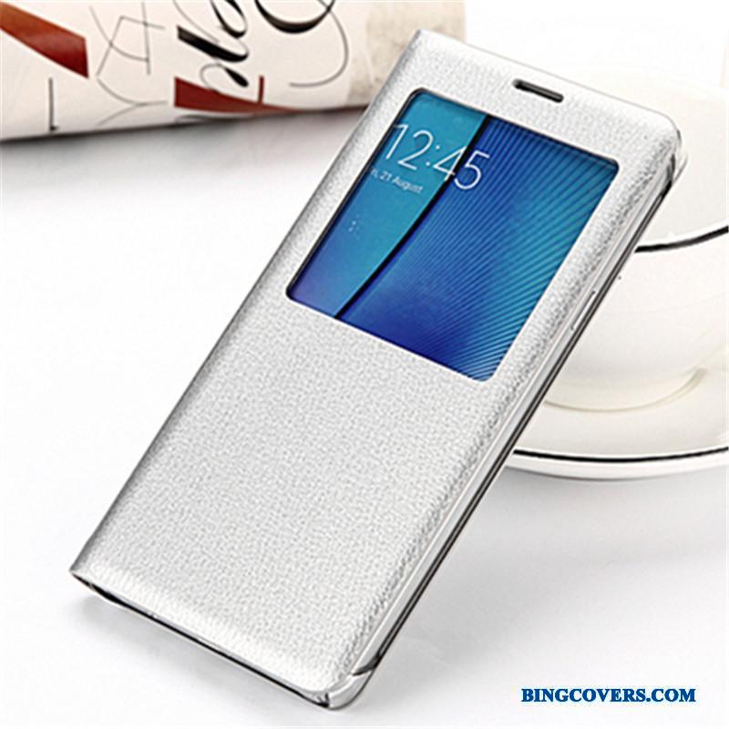 Samsung Galaxy Note 5 Sølv Stjerne Cover Telefon Etui Beskyttelse
