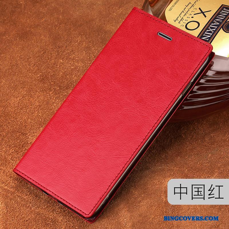 Samsung Galaxy Note 8 Alt Inklusive Ægte Læder Cover Telefon Etui Folio Luksus Beskyttelse
