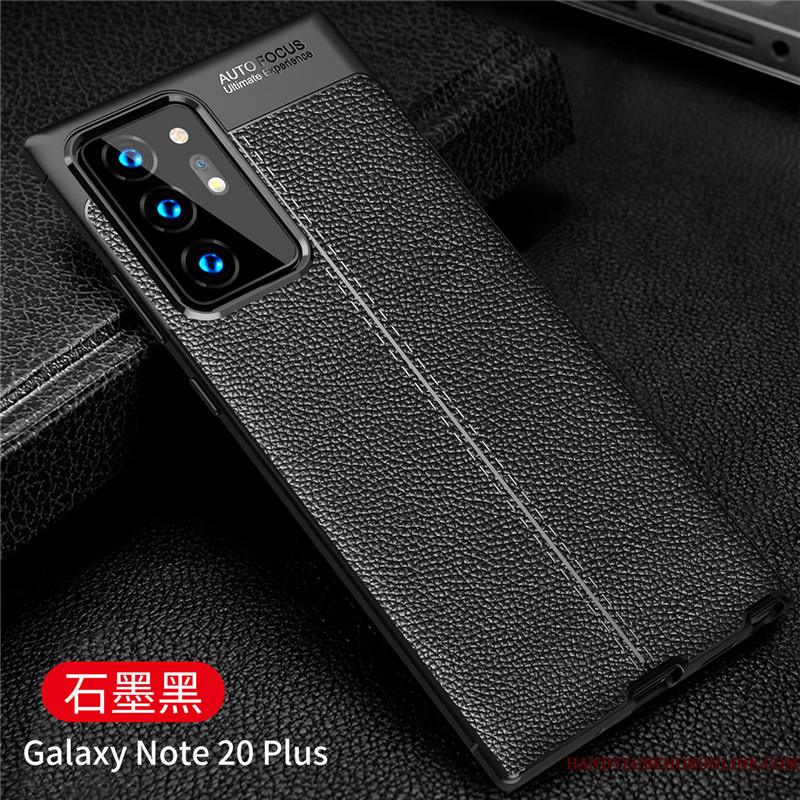 Samsung Galaxy Note20 Ultra Af Personlighed Stjerne Telefon Etui Anti-fald Cover Beskyttelse Sort