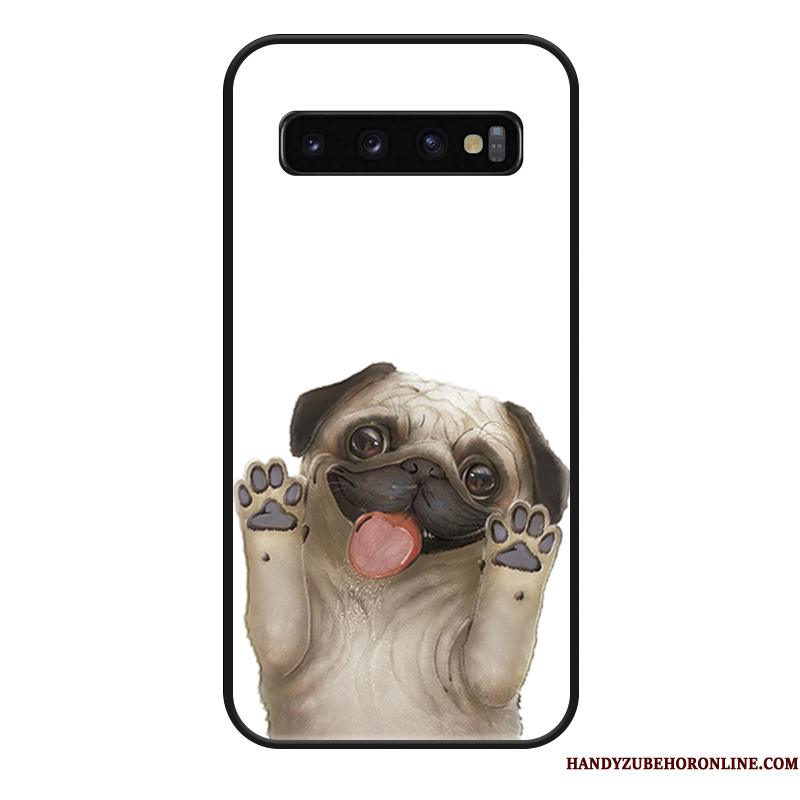 Samsung Galaxy S10 Af Personlighed Anti-fald Telefon Etui Hund Beskyttelse Cover Nuttet