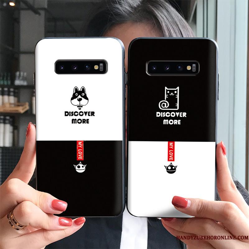 Samsung Galaxy S10+ Cartoon Elskeren Hund Telefon Etui Cover Beskyttelse Mode