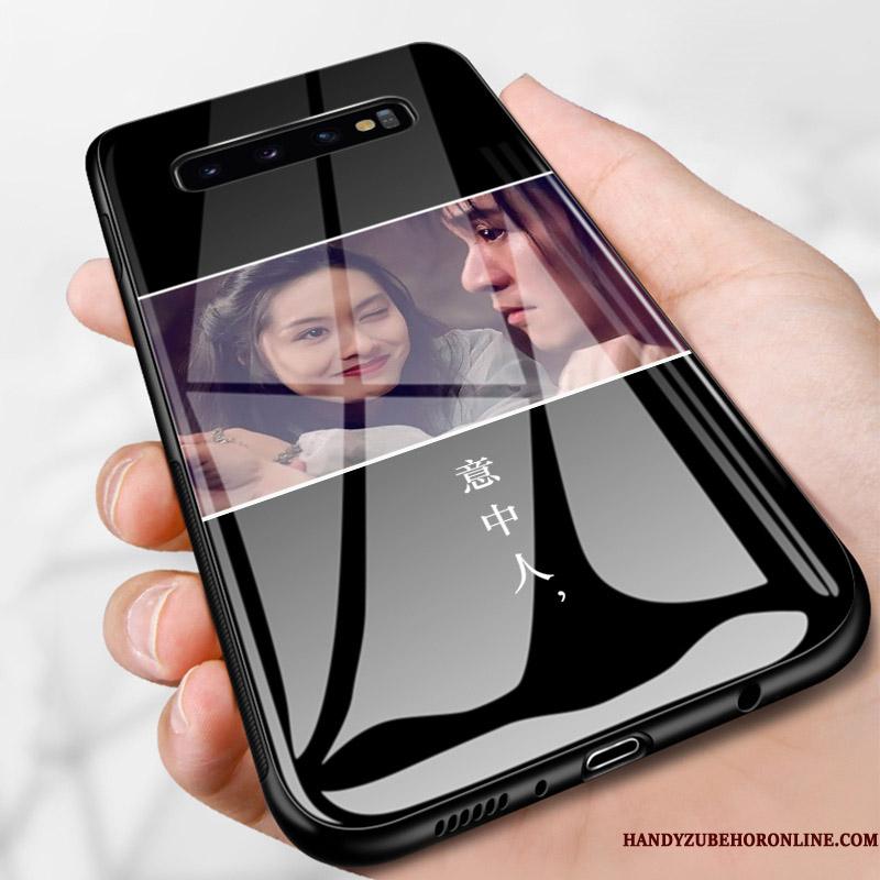 Samsung Galaxy S10+ Kreativ Anti-fald Beskyttelse Alt Inklusive Ny Silikone Telefon Etui