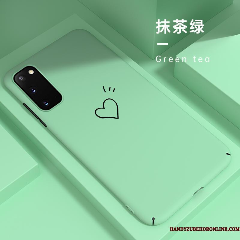Samsung Galaxy S20 Etui Beskyttelse Hård Anti-fald Alt Inklusive Cover Trendy Grøn