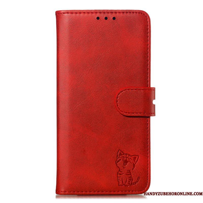 Samsung Galaxy S20+ Folio Rød Beskyttelse Lædertaske Etui Anti-fald Stjerne